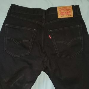 Black 505 Levi's Pants
